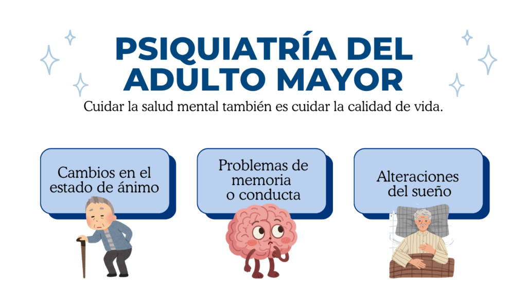 Psiquiatría del adulto mayor y cuidado de la salud mental | Clínica Víctor Navalón.